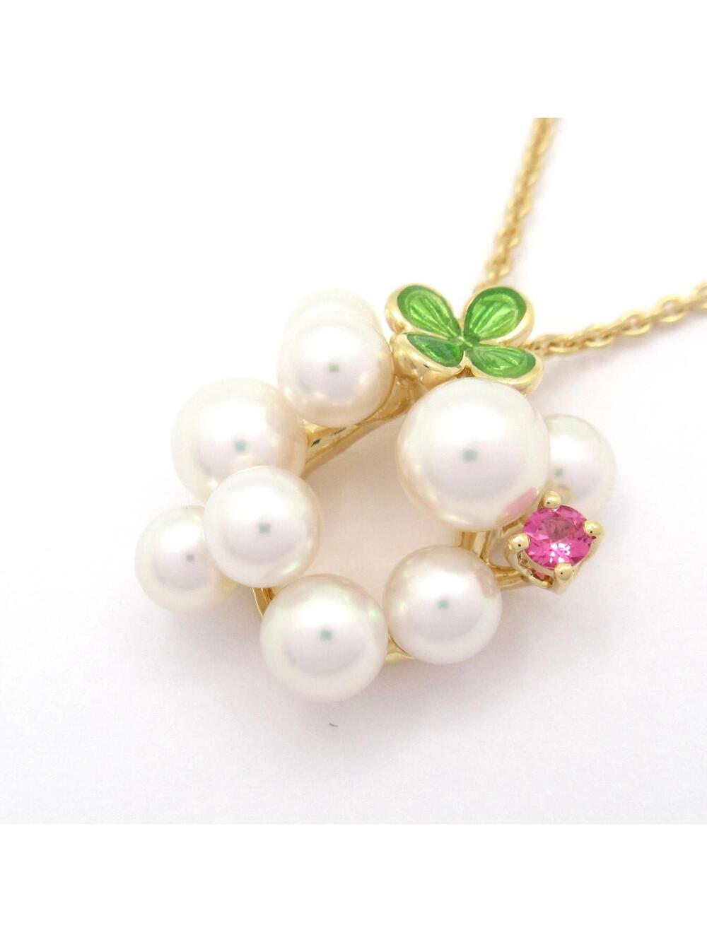 Mikimoto 18K Yellow Gold Akoya Pearl #279480M19B